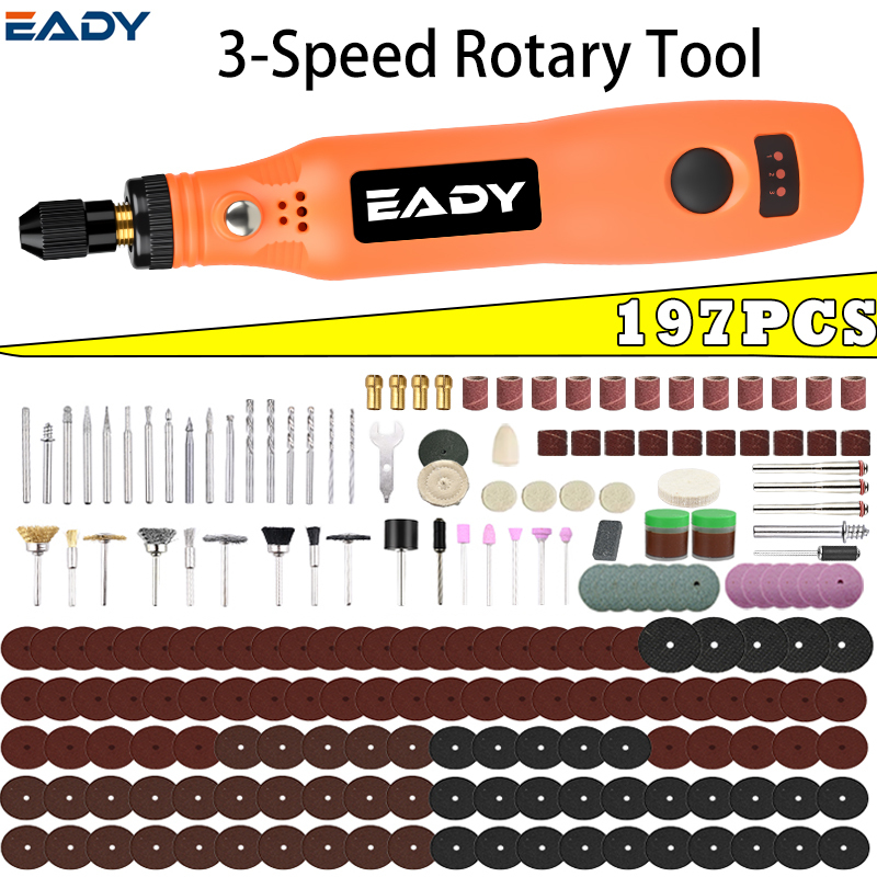 Power Tools Total - USB Cordless Rotary Tool Kit –