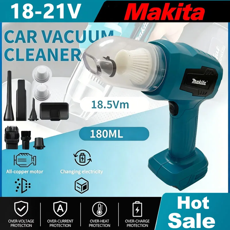 Power Tools Automotive - Makita Vacuum Cordless Mini Car Cleaner