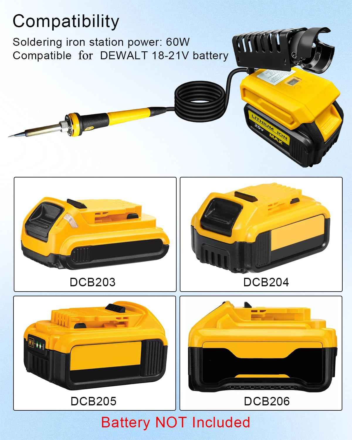Portable Soldering Iron Kit Co - Power Tools Battery Repair ulasan dan harga