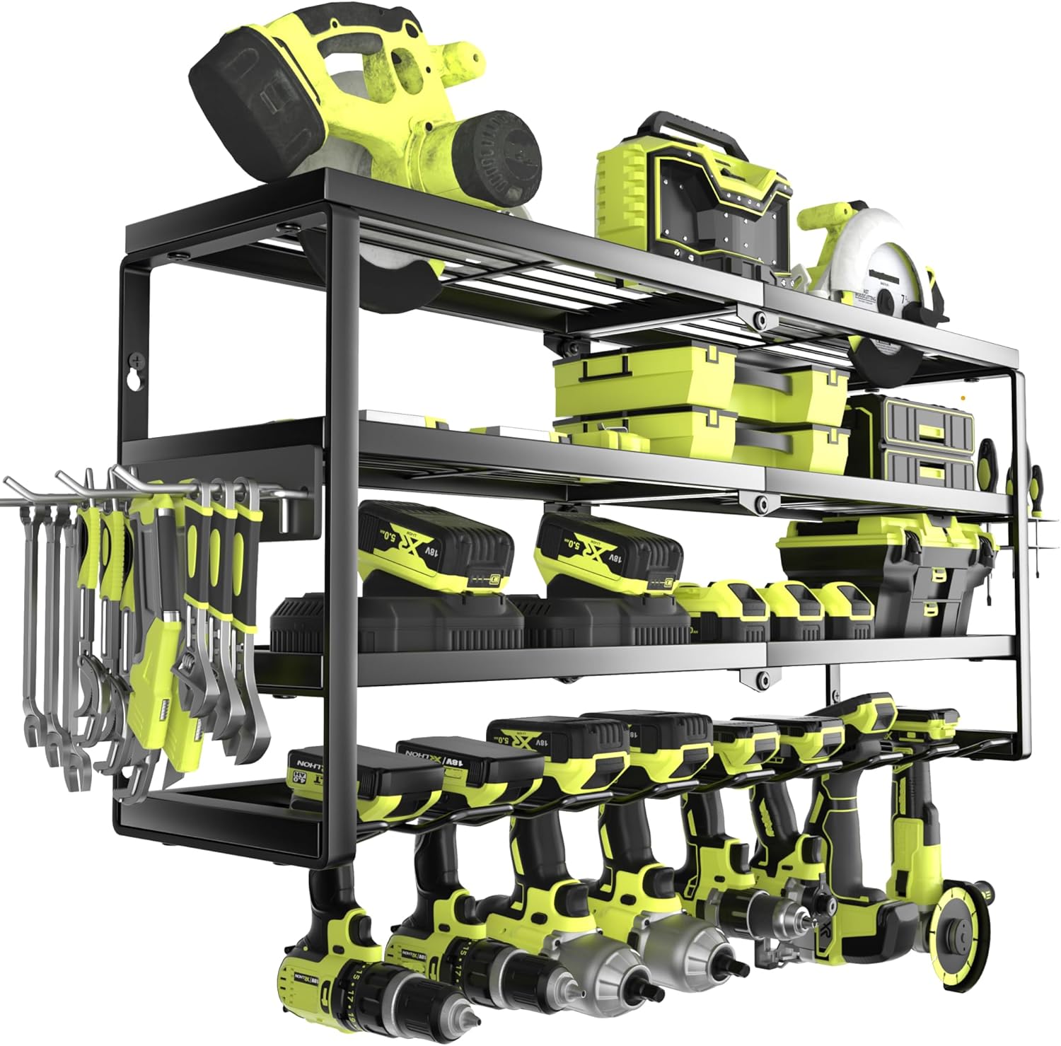 4 Layer Wall Mount Power Tool  - Power Tools Station ulasan dan harga