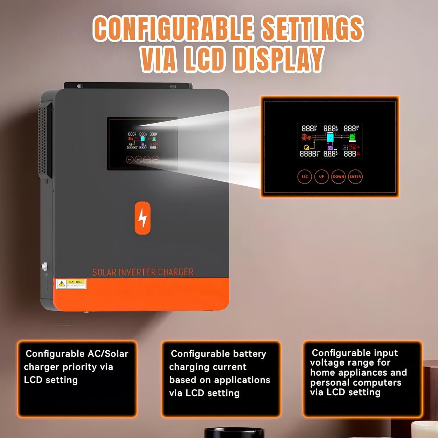 PowMr USA 6.2KW 6200W 48V Hybr - Power Tools America ulasan dan harga