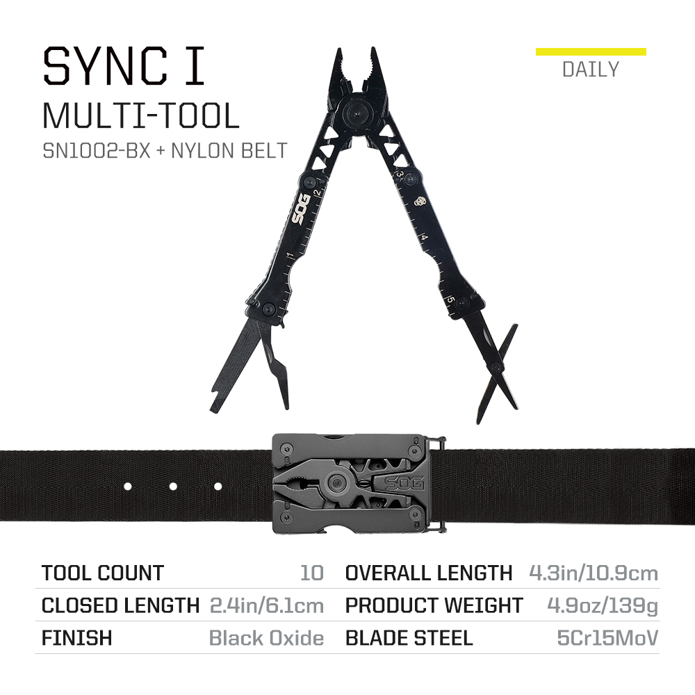 SOG Sync I Traveler EDC Multi- - Power Tools America ulasan dan harga