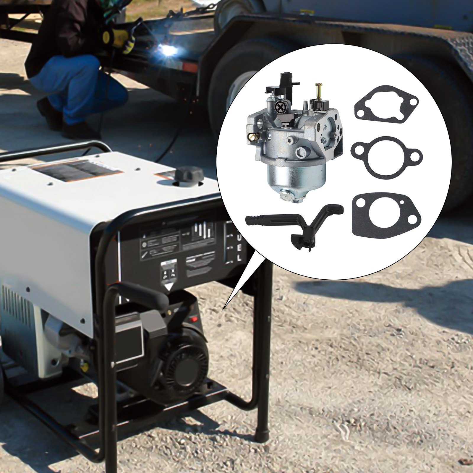 10*10*8cm Carburetor Kit Easy  - Power Tools Skills ulasan dan harga
