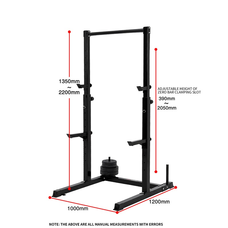 Adjustable Squat Rack Gym Squa - Power Quality Tools ulasan dan harga