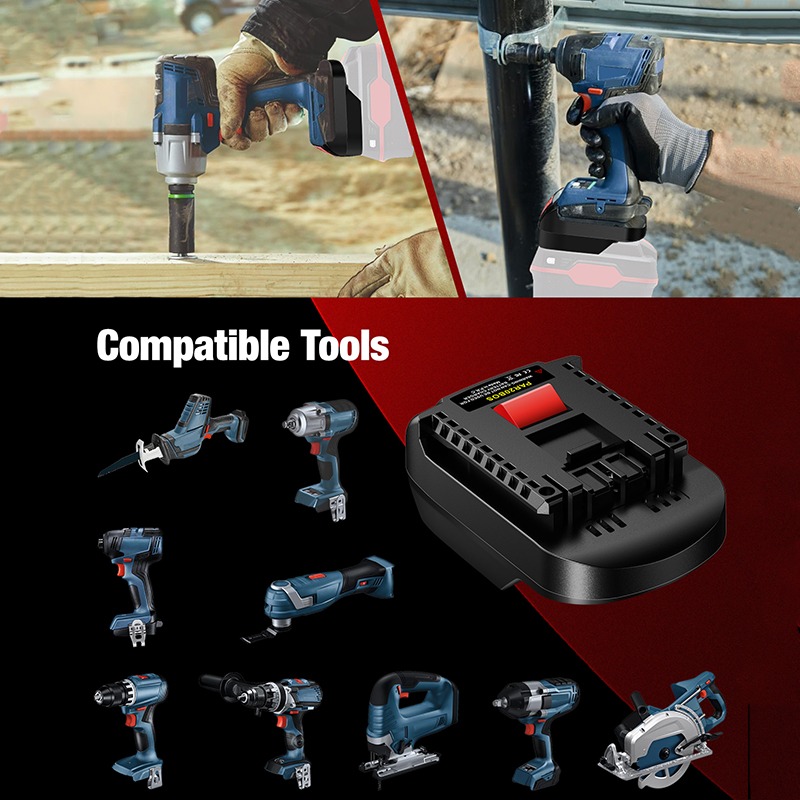 ALASICKA PAR20BOS Battery Adap - Power Tools Battery Adapter ulasan dan harga