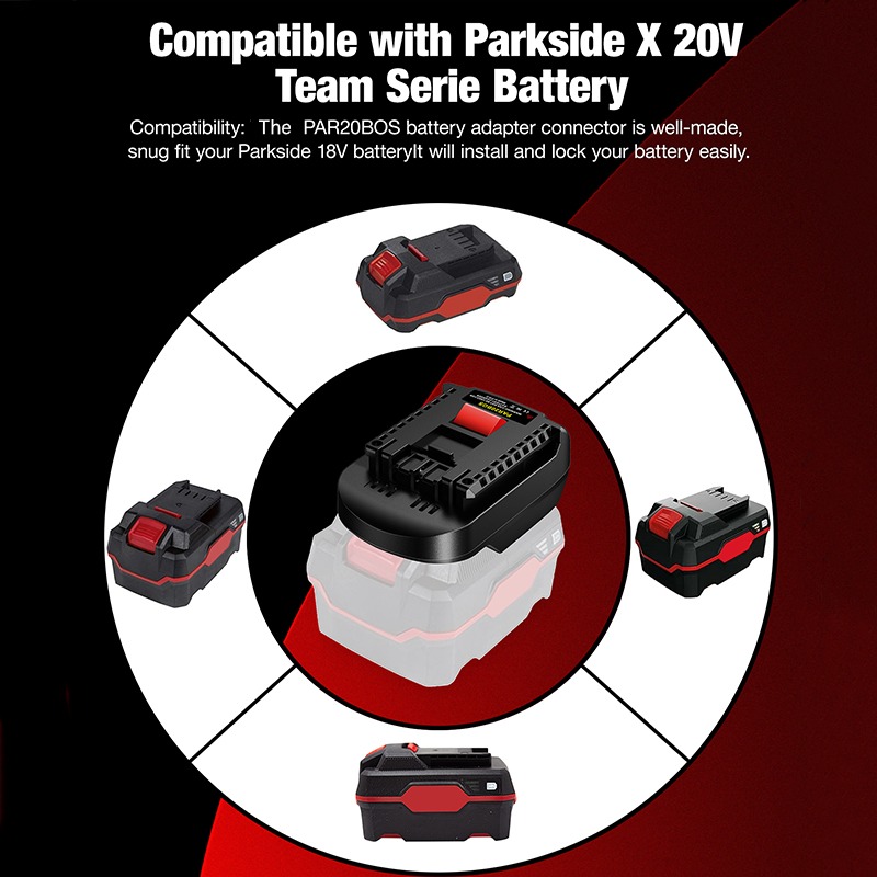 ALASICKA PAR20BOS Battery Adap - Power Tools Battery Adapter ulasan dan harga
