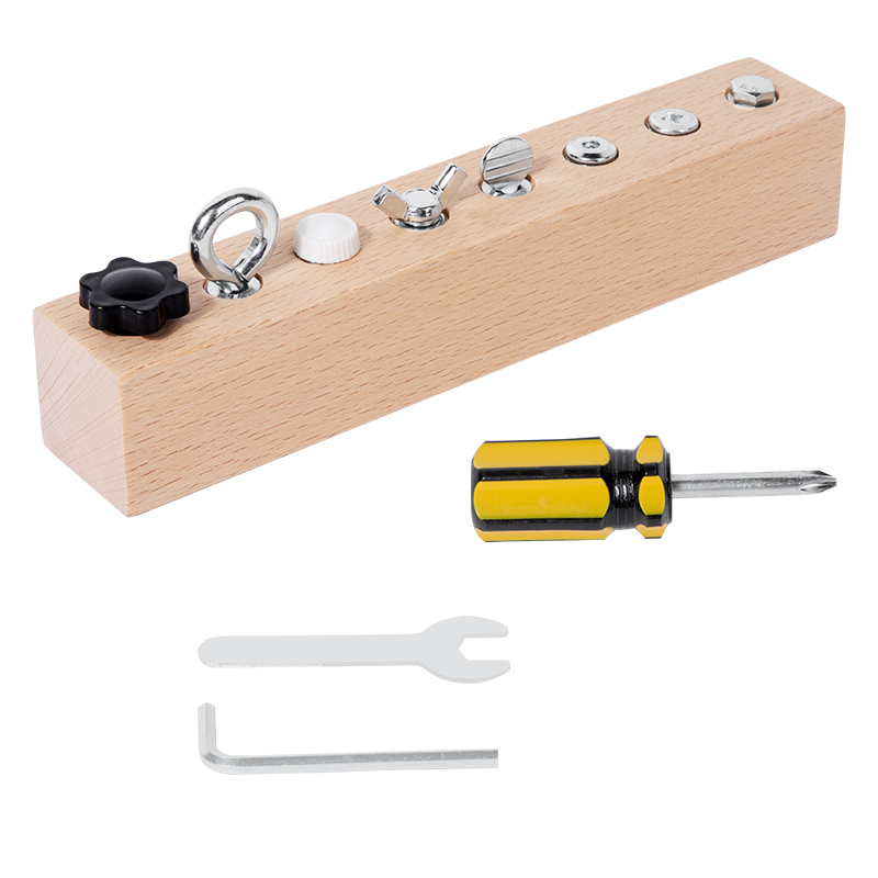 Kids Wooden Screw Nut Disassem - Power Tools Skills ulasan dan harga