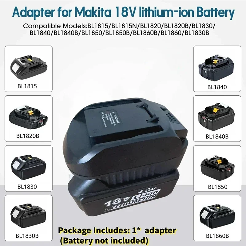 Battery Converter Adapter MT18 - Power Tools Battery Adapter ulasan dan harga