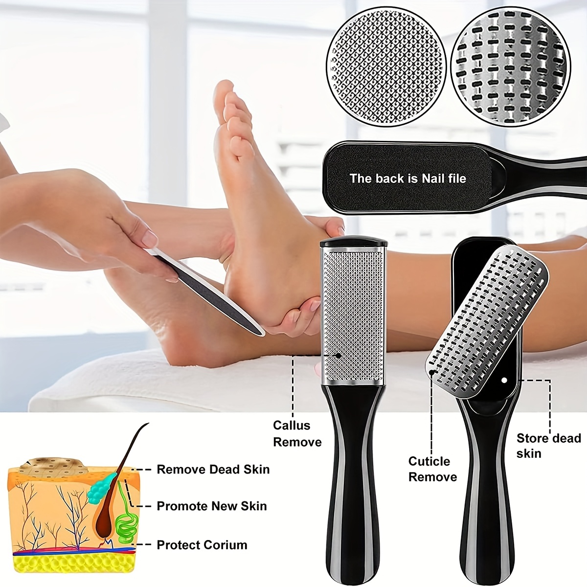 Stainless Steel Pedicure Tool  - Power Tools Total ulasan dan harga
