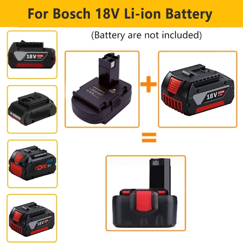 ALASICKA Battery Adapter BOS18 - Power Tools Battery Adapter ulasan dan harga