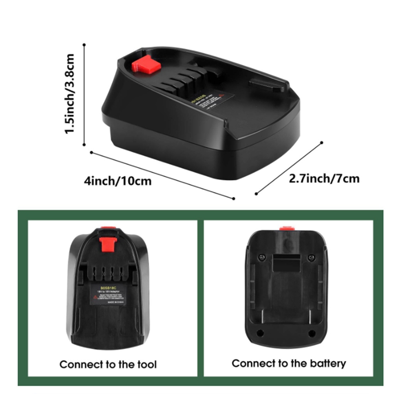 Battery Adapter for Bosch 18V  - Power Tools Battery Adapter ulasan dan harga
