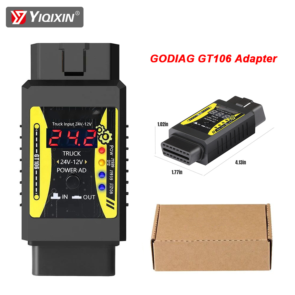 Godiag GT106 Plus Heavy Duty T - Power Quality Tools ulasan dan harga