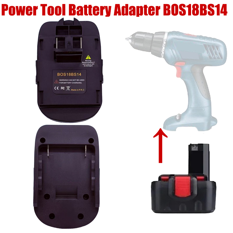For Bosch 14.4V Tools BOS18BS1 - Power Tools Battery Adapter ulasan dan harga