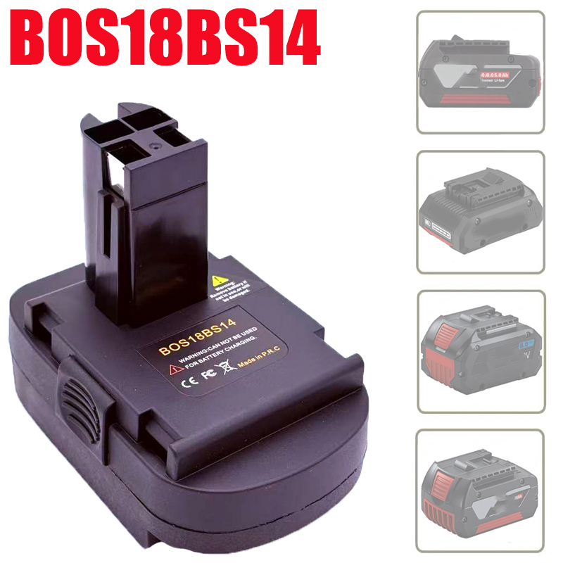 For Bosch 14.4V Tools BOS18BS1 - Power Tools Battery Adapter ulasan dan harga